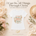 I Can Do All Things Through Christ — Women’s District Tee