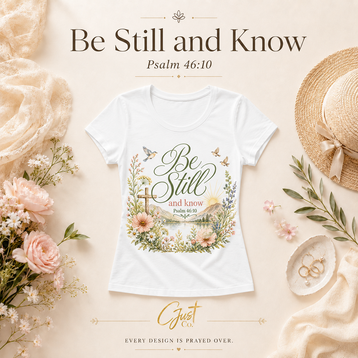 Be Still and Know — Women’s District Tee