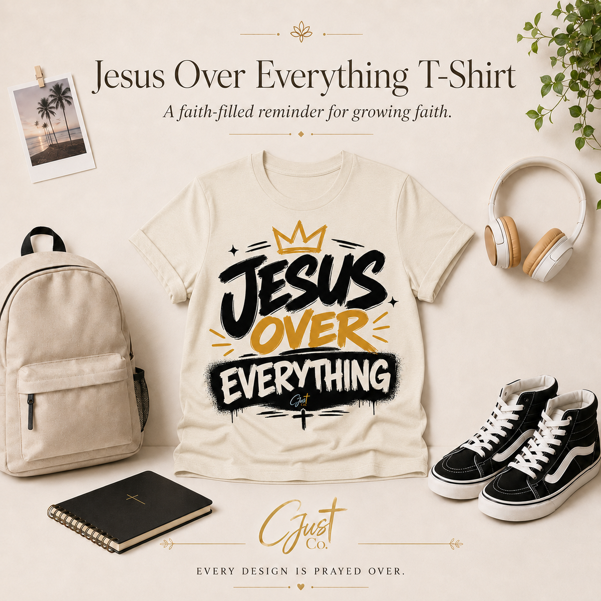 Jesus Over Everything — Youth District Tee