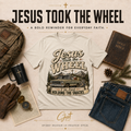 Jesus Took the Wheel Square Body — Men’s District Tee