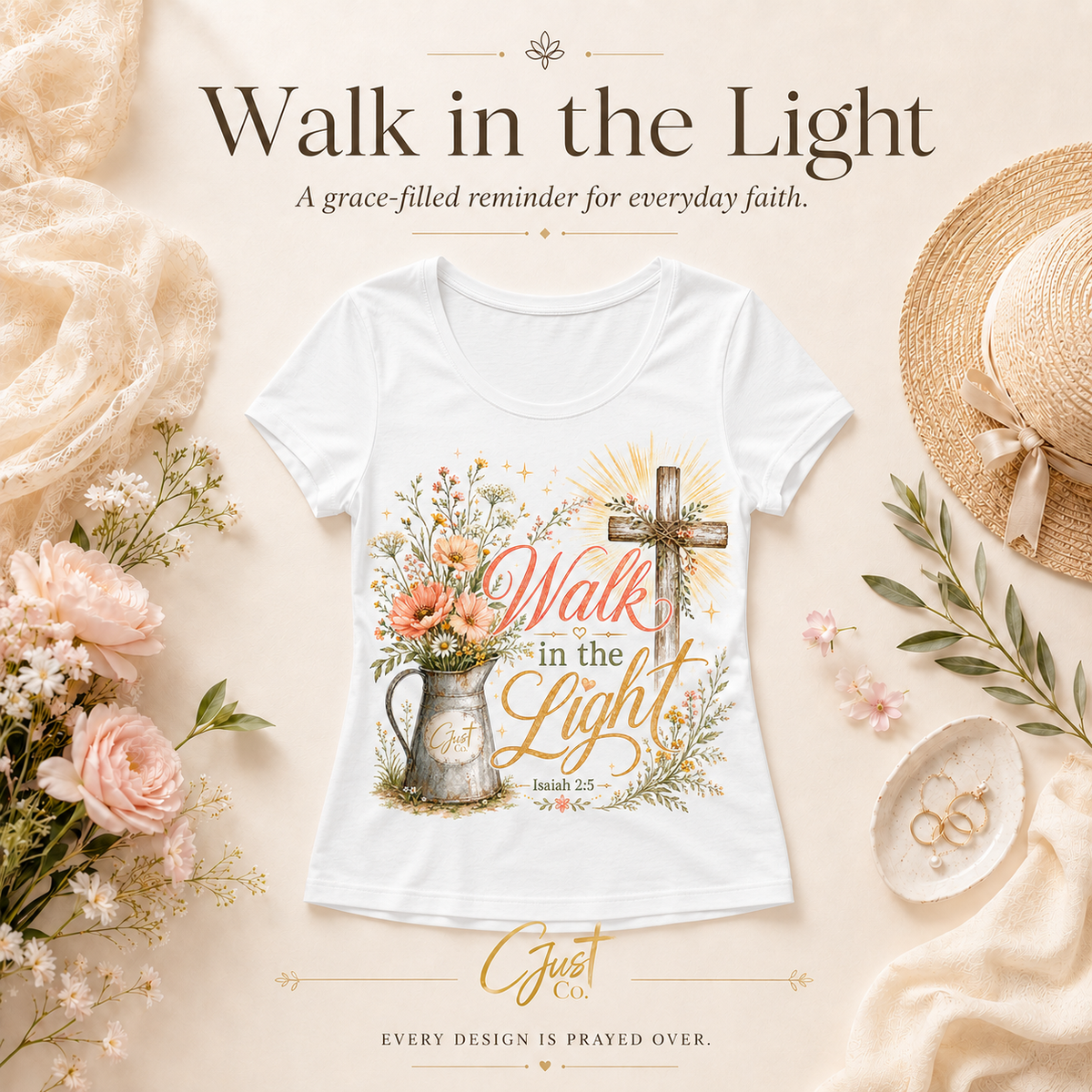 Walk in the Light — Women’s District Tee