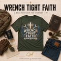 Wrench Tight Faith — Men’s District Tee