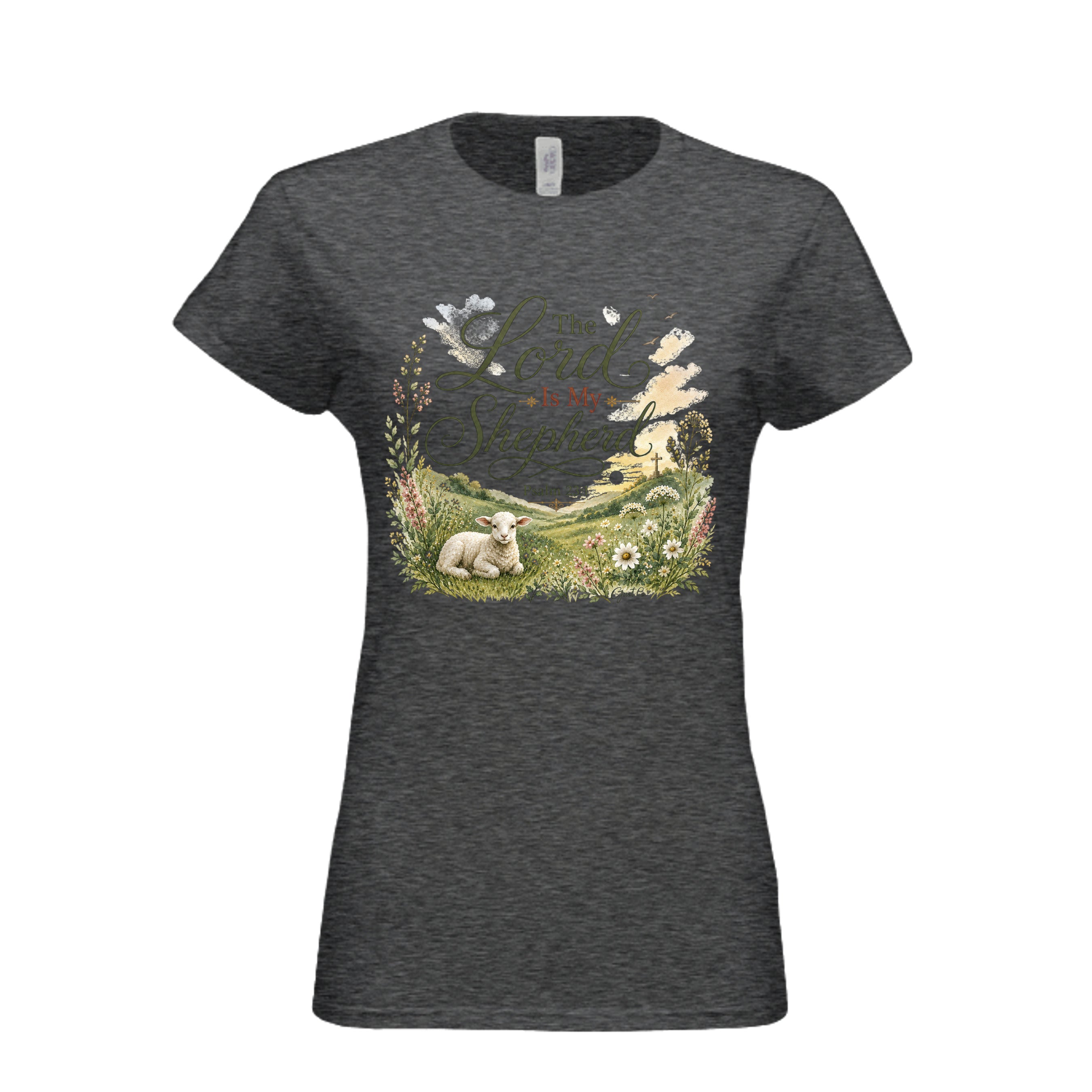 DARK HEATHER - G640L - FRONT