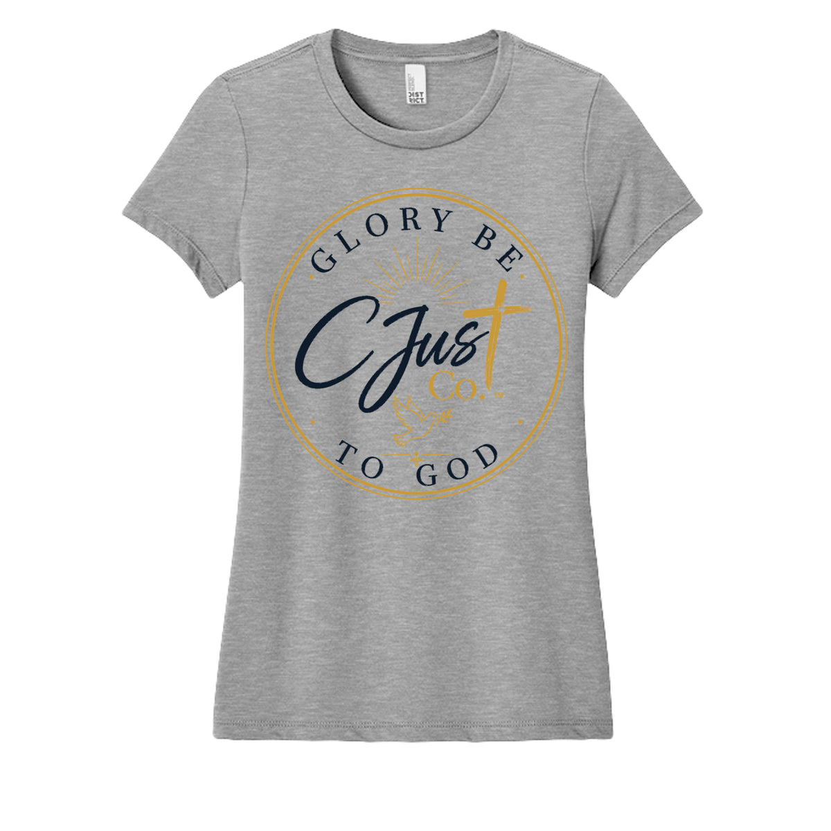Light Heather Grey - DM108L - FRONT