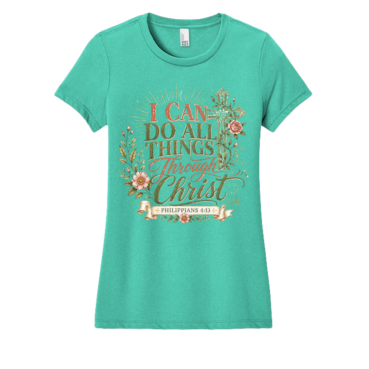 Aqua Heather - DM108L - FRONT