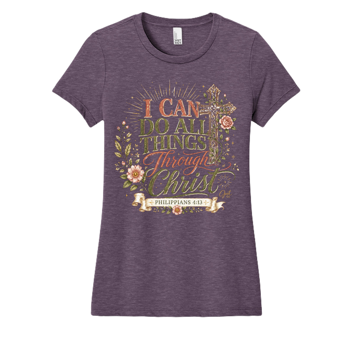 Heathered Eggplant - DM108L - FRONT