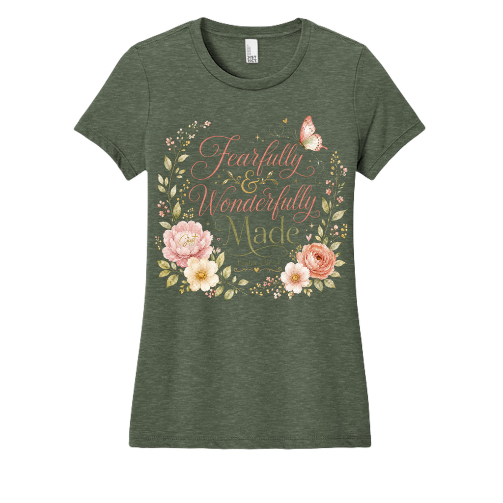 Heathered Olive - DM108L - FRONT