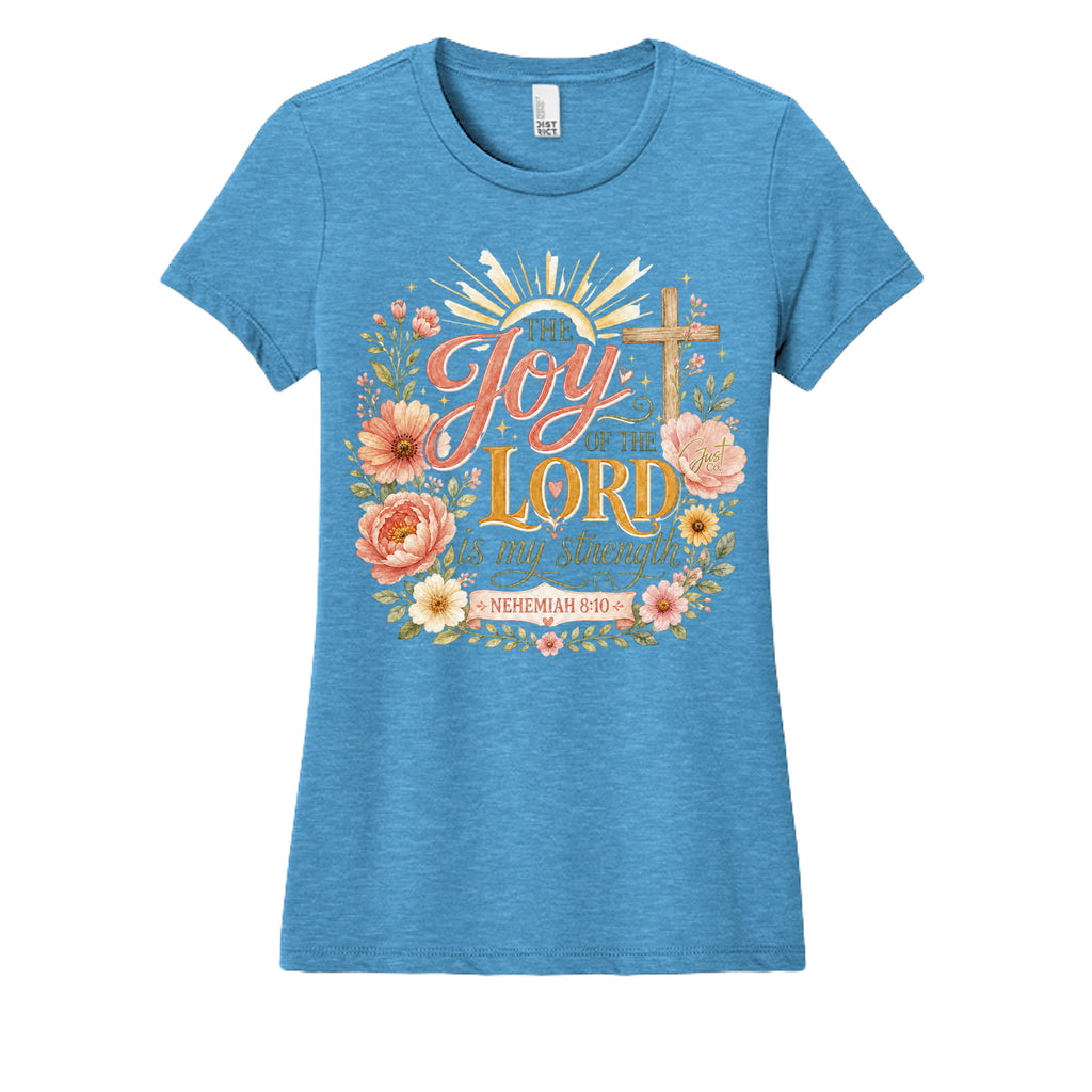 Heathered Bright Turquoise - DM108L - FRONT