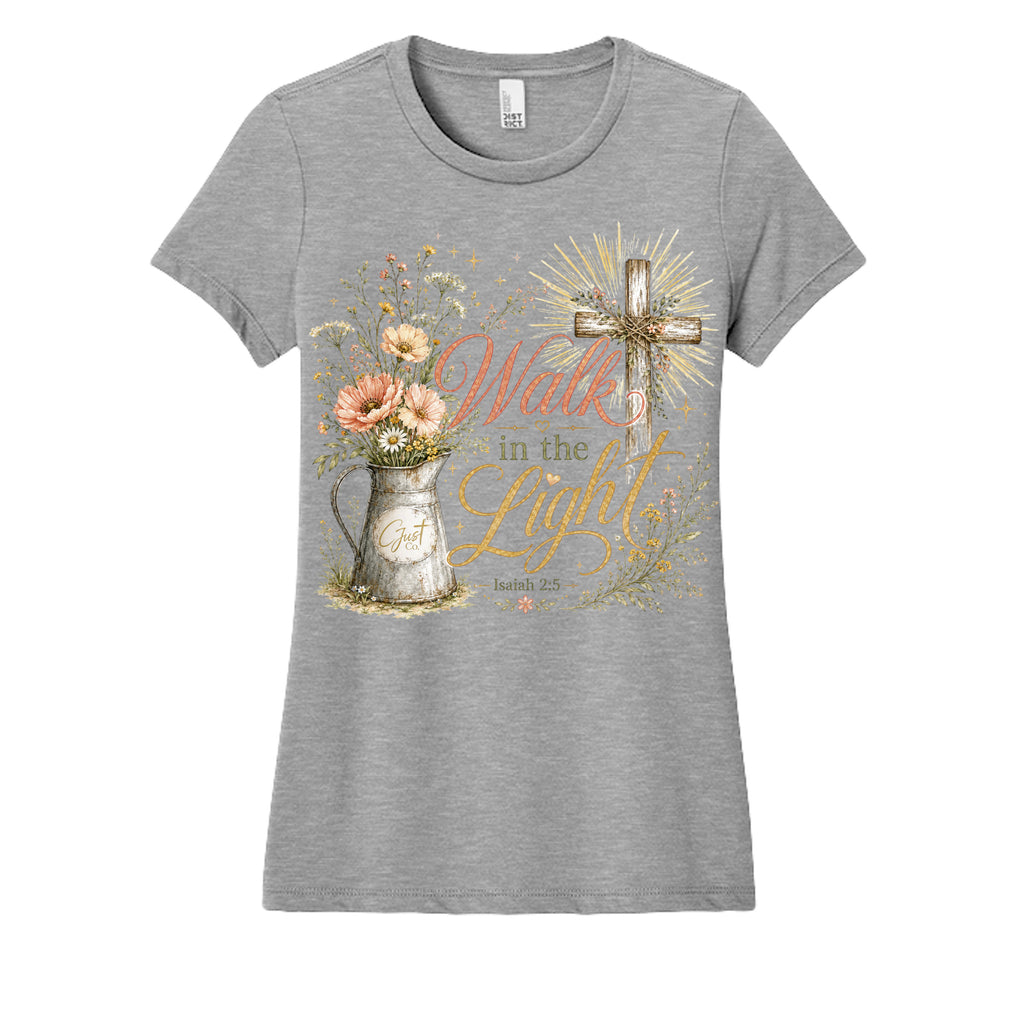 Light Heather Grey - DM108L - FRONT